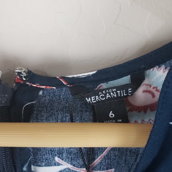 J. Crew faux wrap floral mini dress - Picture 7 of 9